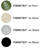 Gama de rejas coloreadas FIBERTEC