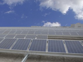 Photovoltaic system at the Ötigheim plant